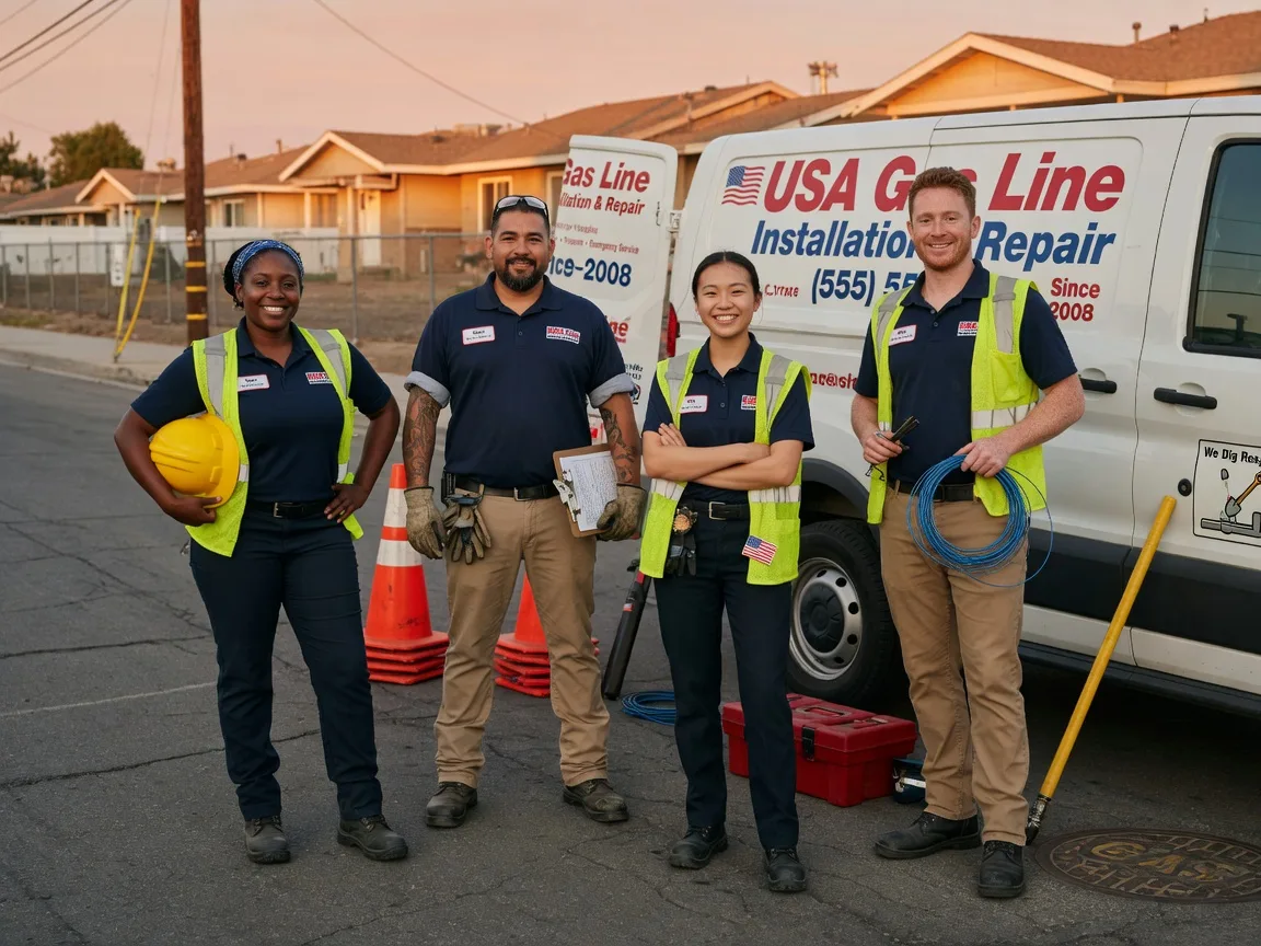 Gas Line Installation company in De Kalb, TX